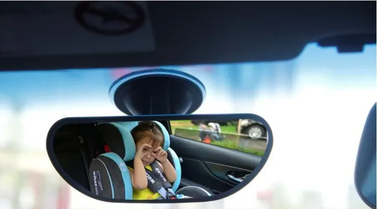 Espejo auxiliar de observación para bebés en coche de gran tamaño