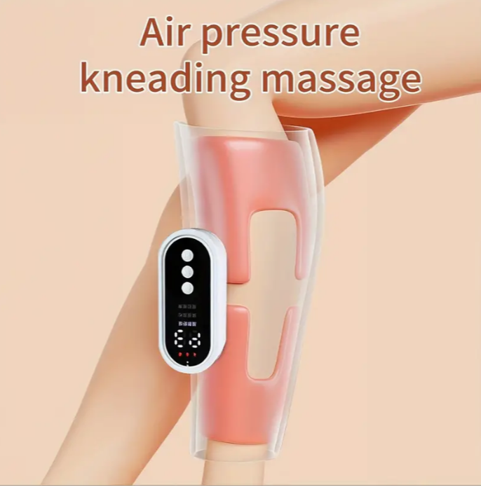 Masajeador de compresión de aire para pantorrillas: equipo de masaje profesional para la relajación muscular y la circulación.