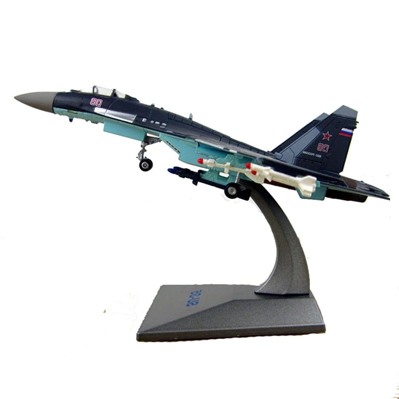 Modelo de avión de combate de la policía aérea terminado