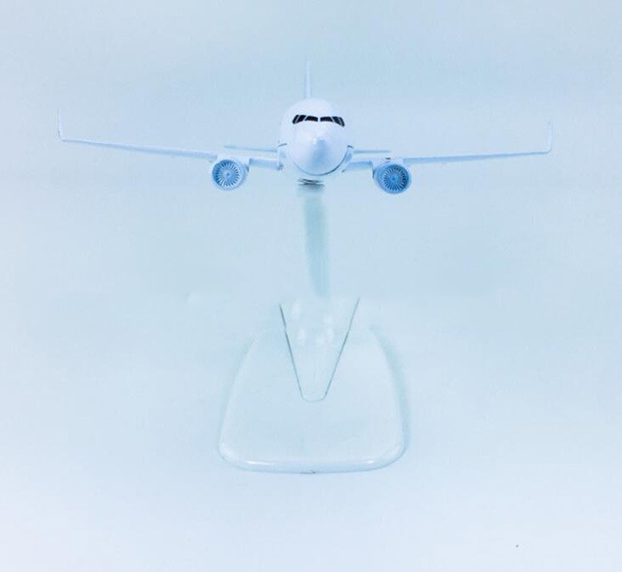 Modelo de avión de simulación de vuelo de Alloy Dubai Airlines, regalo