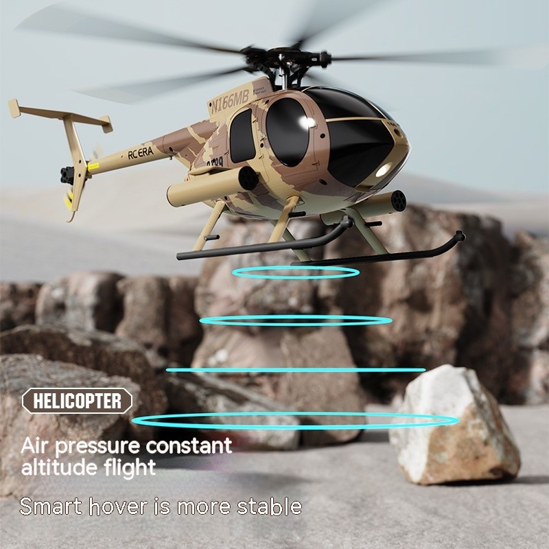 Helicóptero de control remoto C189 doble sin escobillas de cuatro canales