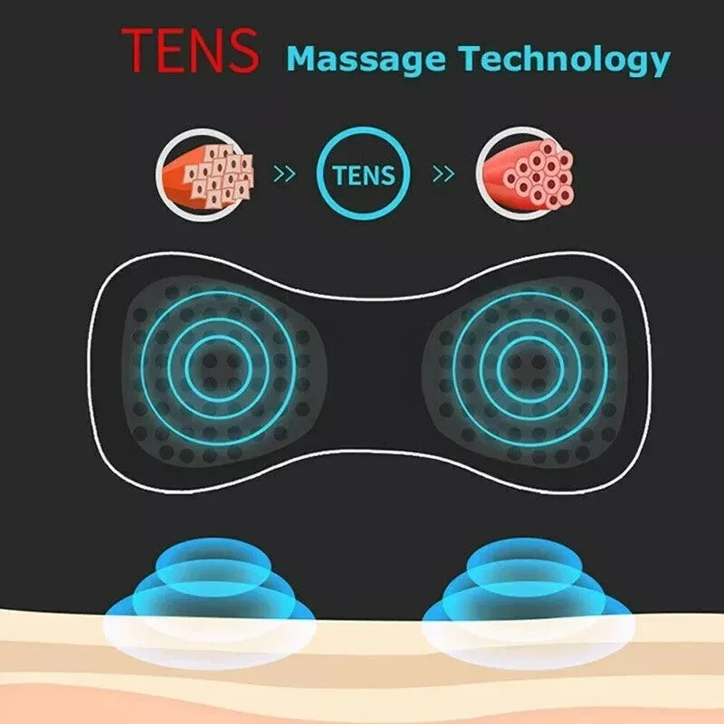 Mini y práctico masajeador eléctrico de hombros y cuello para la columna cervical