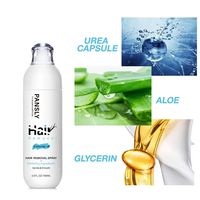 Depilación PANSLY Spray suave de 100 ml
