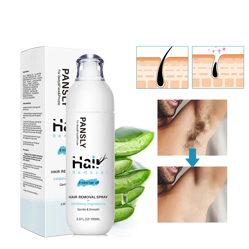 Depilación PANSLY Spray suave de 100 ml
