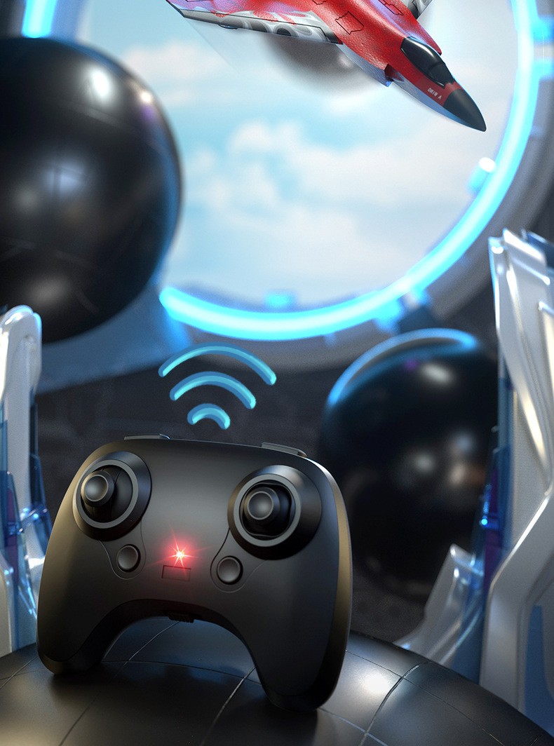 Avión eléctrico de control remoto, modelo de juguete para niños, resistente a caídas, resistente al desgaste, planeador, ala fija, máquina deslizante