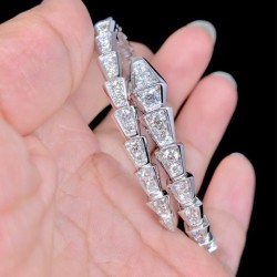 Pulsera de hueso de serpiente personalizada y ajustable de moda