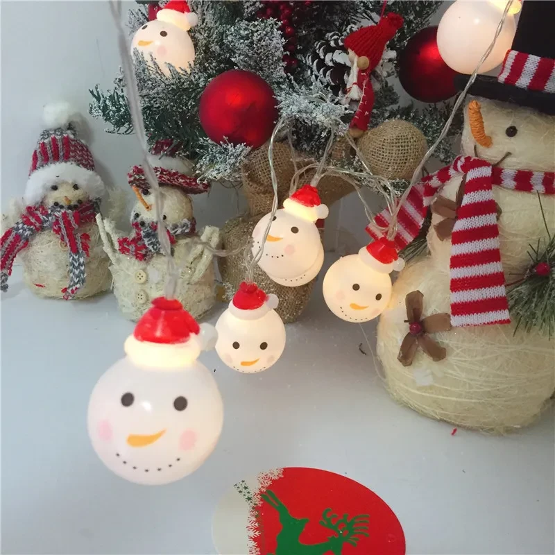 Guirnalda de luces navideñas para el hogar, exteriores, fiestas de Año Nuevo, Halloween, calabazas