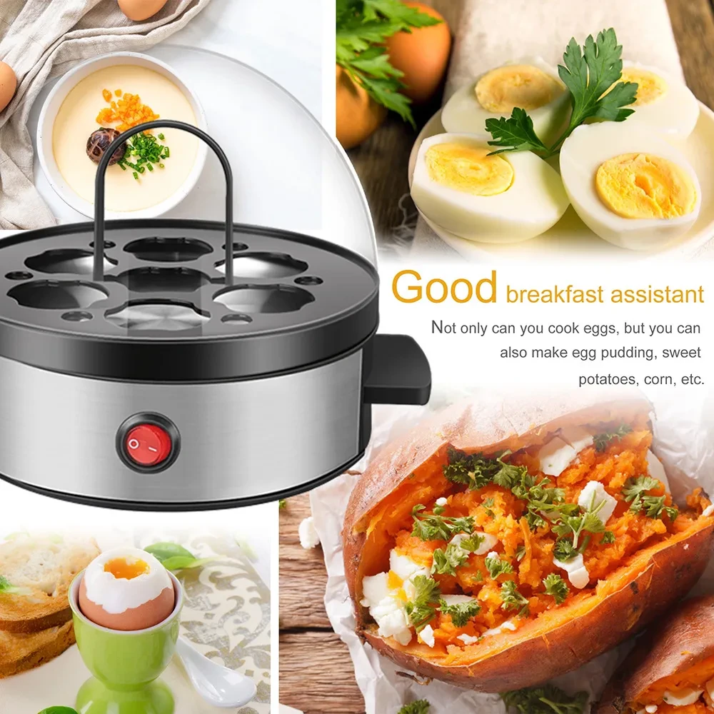 Mini vaporera multifuncional para huevos