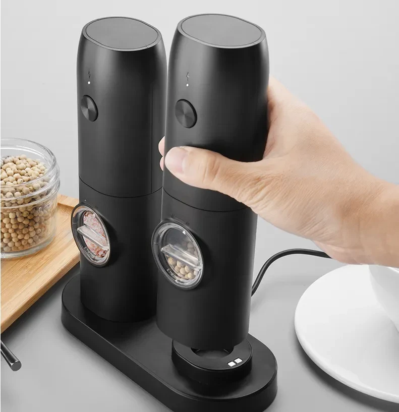 Molinillo eléctrico portátil para cocina y hogar