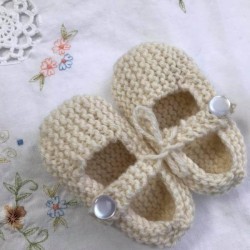 Baby Hand Knitted booties 🌿🇳🇿 | Handmade