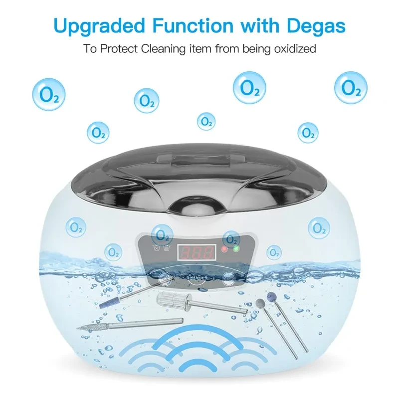 Máquina de limpieza ultrasónica para el hogar