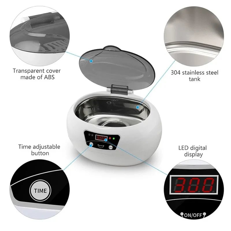 Máquina de limpieza ultrasónica para el hogar