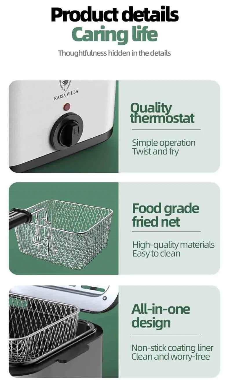Máquina eléctrica para freír papas fritas con brochetas en freidora de aire