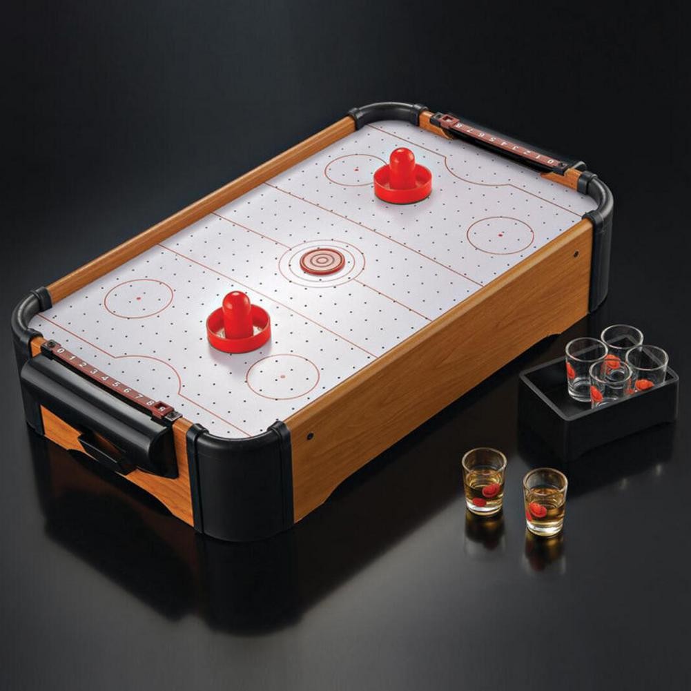 Mini juguete de hockey sobre hielo interactivo doble de mesa para niños