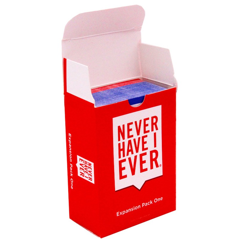 Juego de mesa Never Have I Ever en caja de lujo de 550