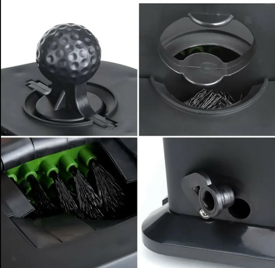 Dispositivo de lavado de varillas para carritos de golf Dispositivo de lavado de varillas para carritos de golf