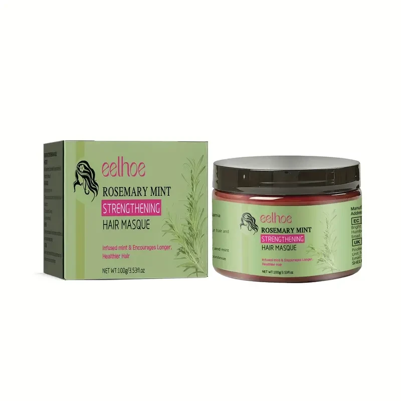 Mascarilla capilar de romero que nutre y suaviza profundamente el cabello.