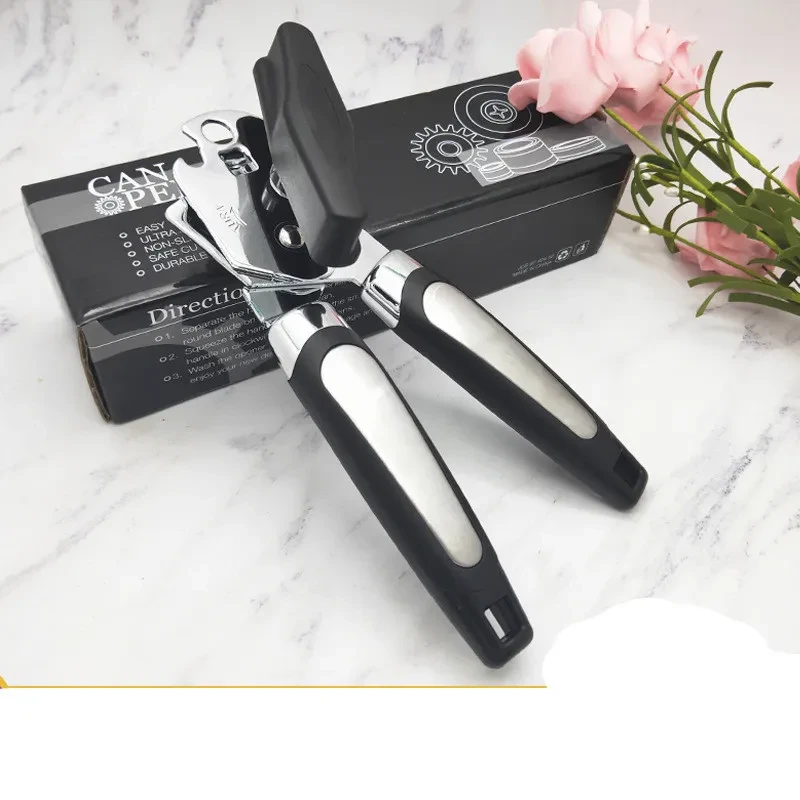 Abrelatas multifuncional con cuchillo potente