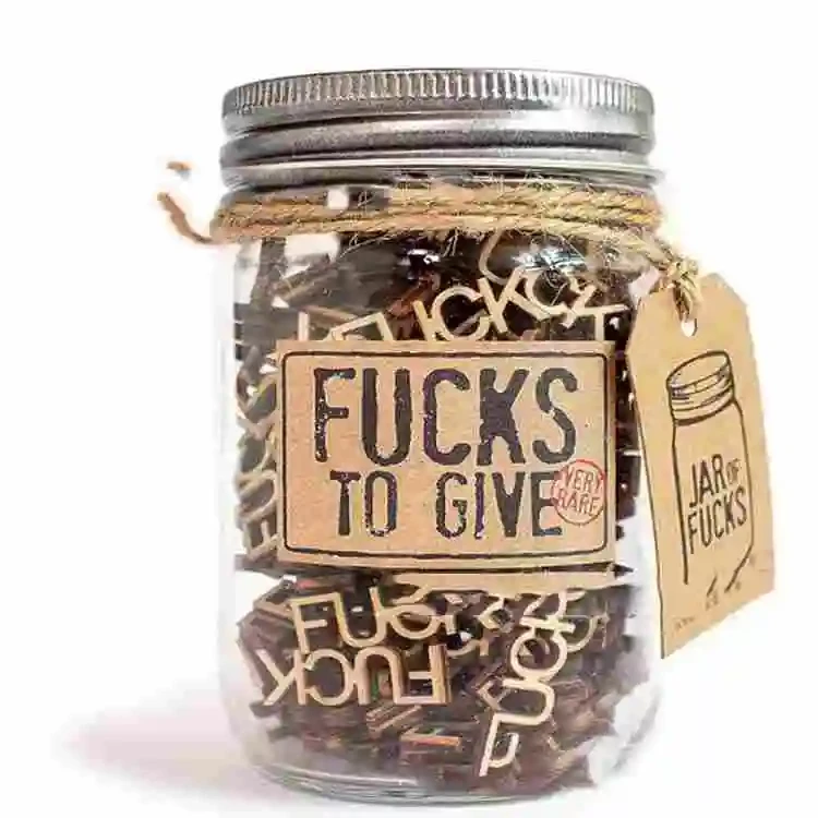 Regalo creativo de Navidad con lata de juramento