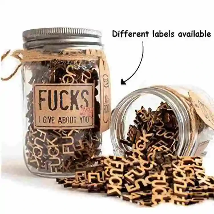 Regalo creativo de Navidad con lata de juramento