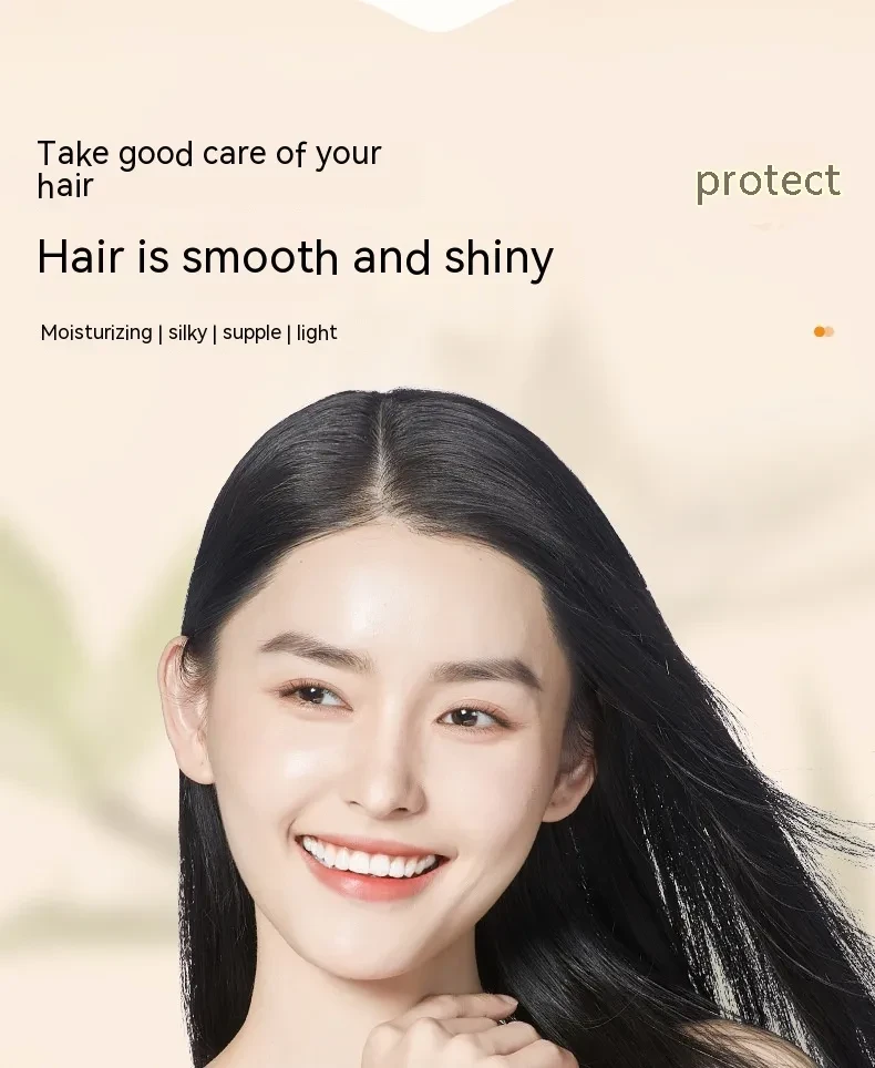 Aceite esencial para el cuidado del cabello suave y brillante