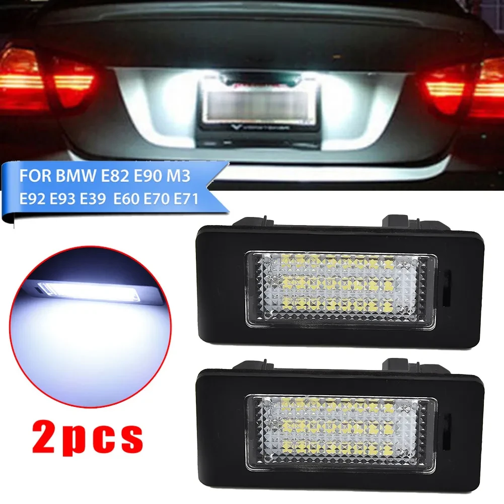 Luz de matrícula LED sencilla y moderna
