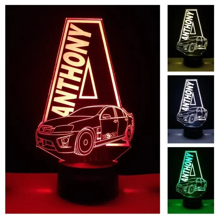 Luz visual LED con control remoto táctil colorido