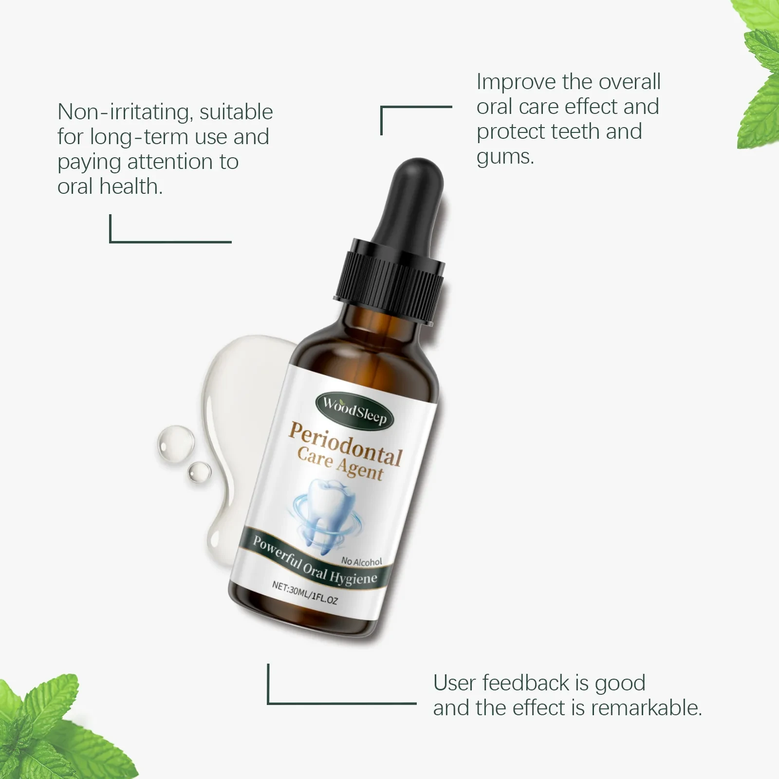 Solución para el cuidado bucal Cuidado Limpieza dental