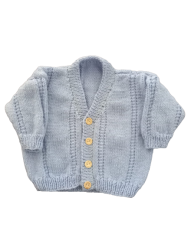 Baby Merino Cardigans | Blue | Multi-size