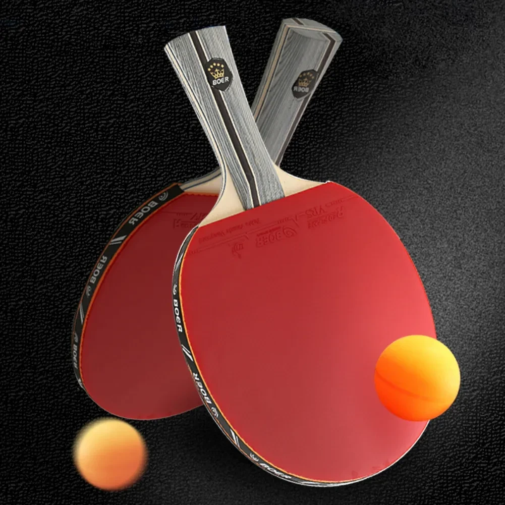 Ping pong de una estrella de doble cara con acabado antiadherente.