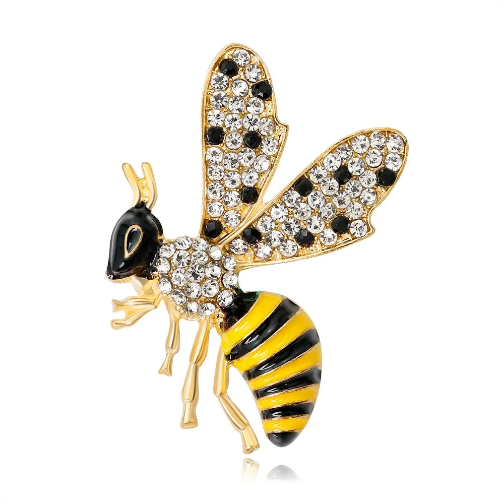 Nuevo broche de animal con forma de abeja