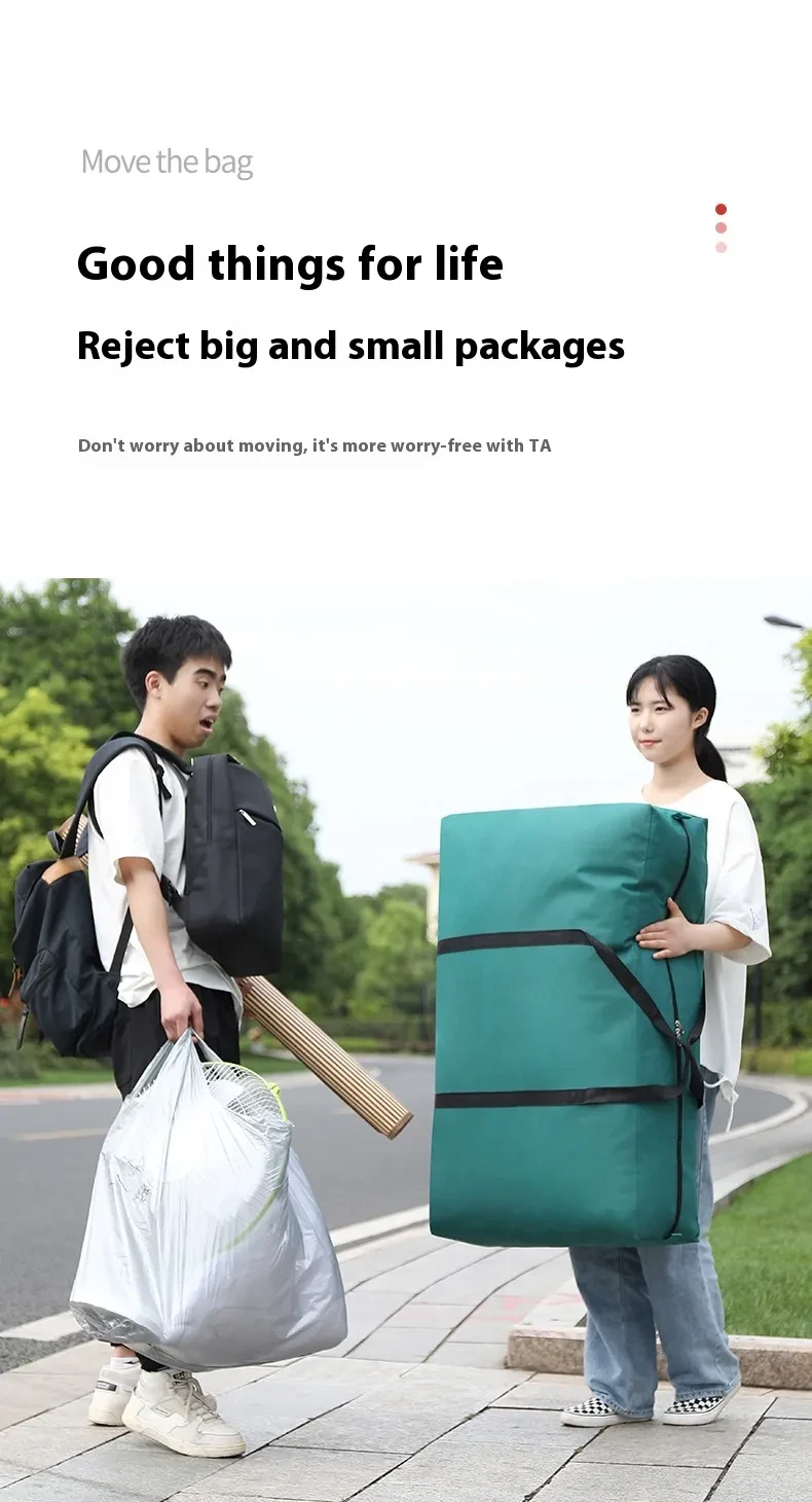 Bolsa de embalaje para mudanzas, bolsa de almacenamiento, lona