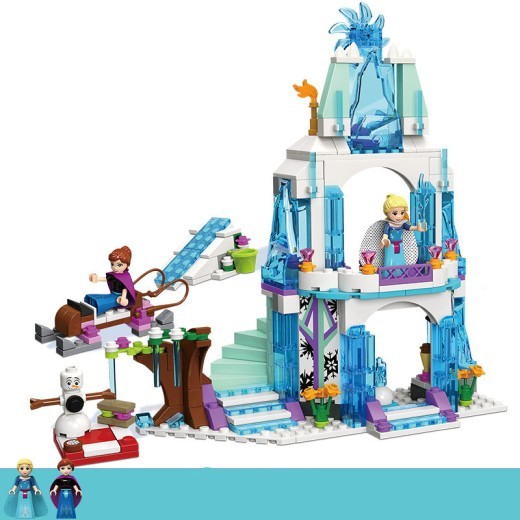 Juguetes de bloques de construcción de la Villa de la Princesa