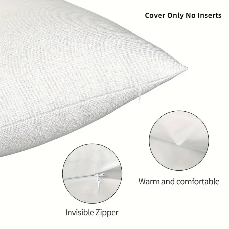 2 fundas de almohada cortas de peluche con forma de ciervo