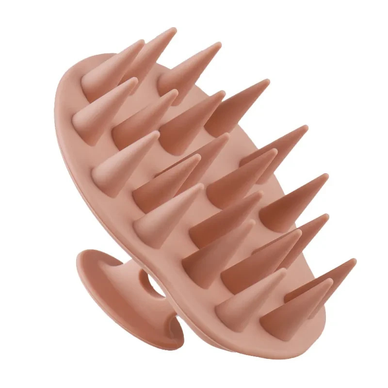 Champú de silicona con forma de calabaza para masajes, producto popular