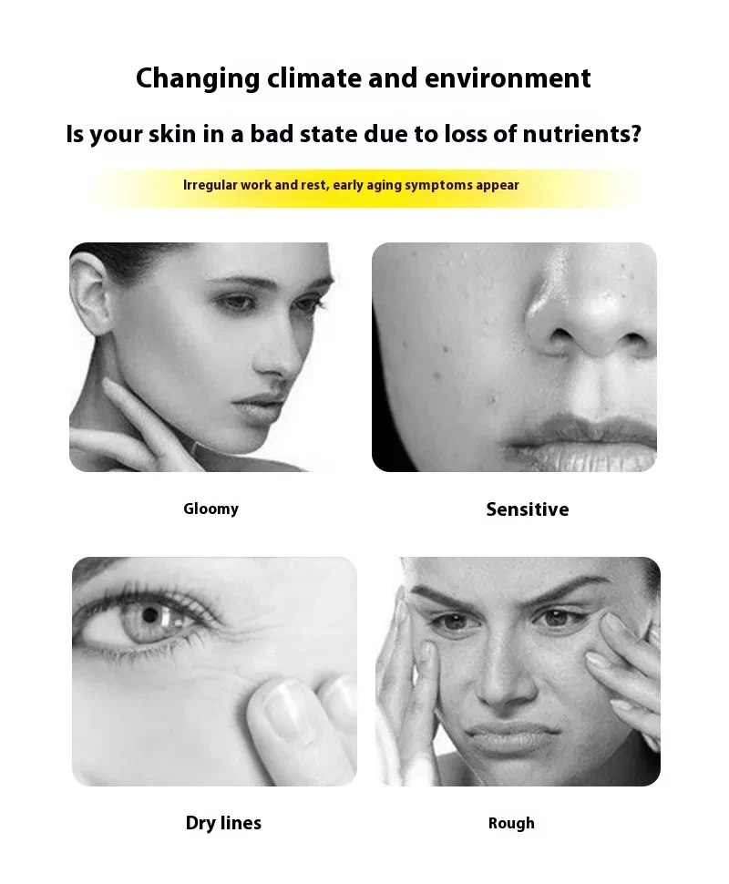 Solución para el cuidado facial con extracto de caracol