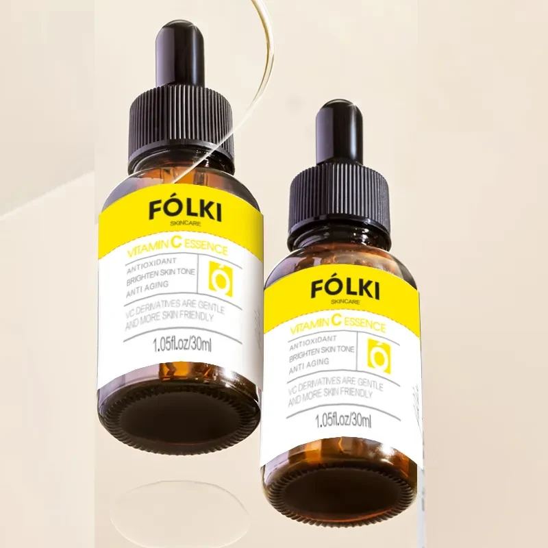Solución para el cuidado facial con vitamina C