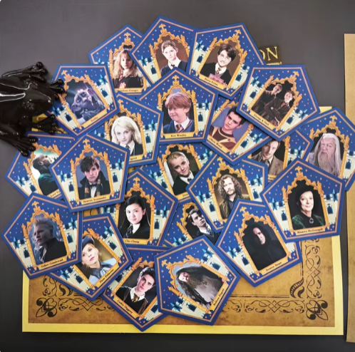 22 piezas de juguetes de cartas de Harry Potter Anime