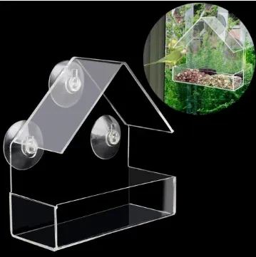 Comedero para pájaros de ventana