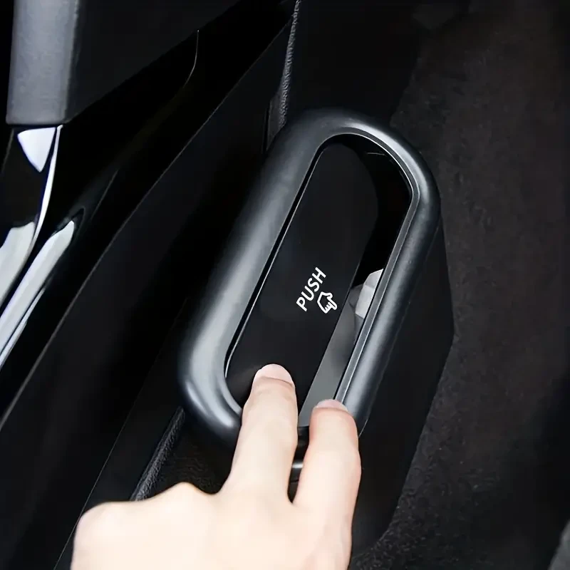 Papelera para coche, minicontenedor, caja de almacenamiento, organizador y accesorios esenciales.