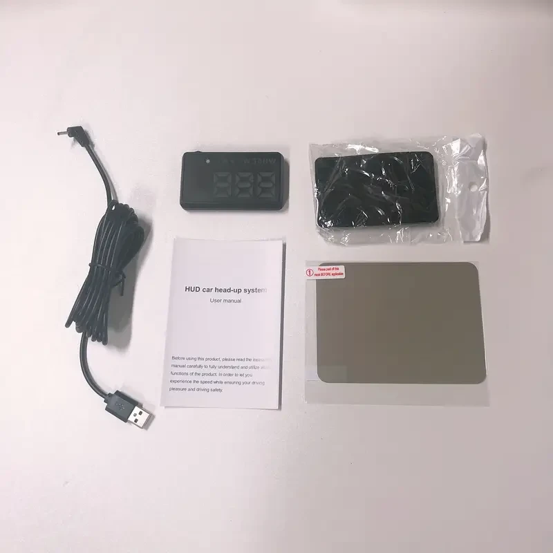 Velocímetro universal para coche KWHUD con brújula