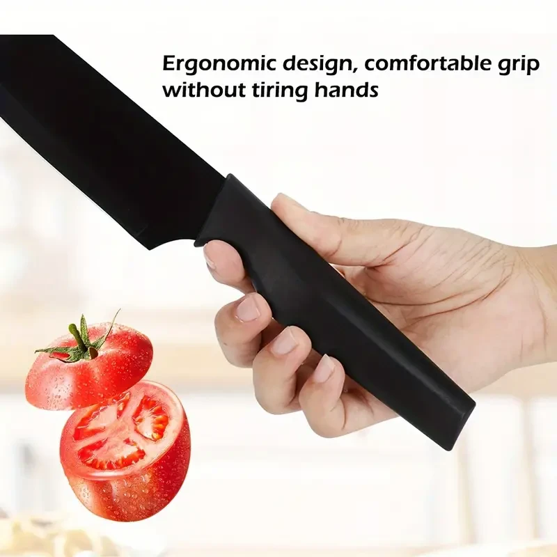 Juego de cuchillos de cocina de 14 piezas con bloque autoafilable