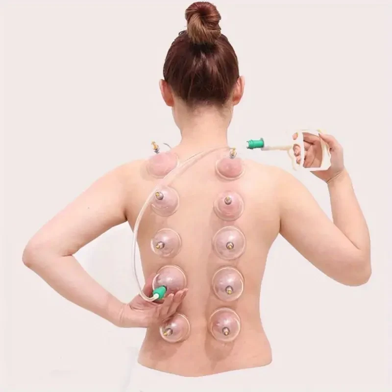 Juego de ventosas de 24 piezas para terapia de masaje