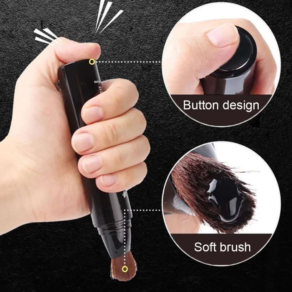 Cepillo y peine para teñir el cabello temporalmente, tinte casero para el cabello, cera blanca, tinte de una sola vez, crema para teñir el cabello gris, bolígrafo para teñir el cabello.