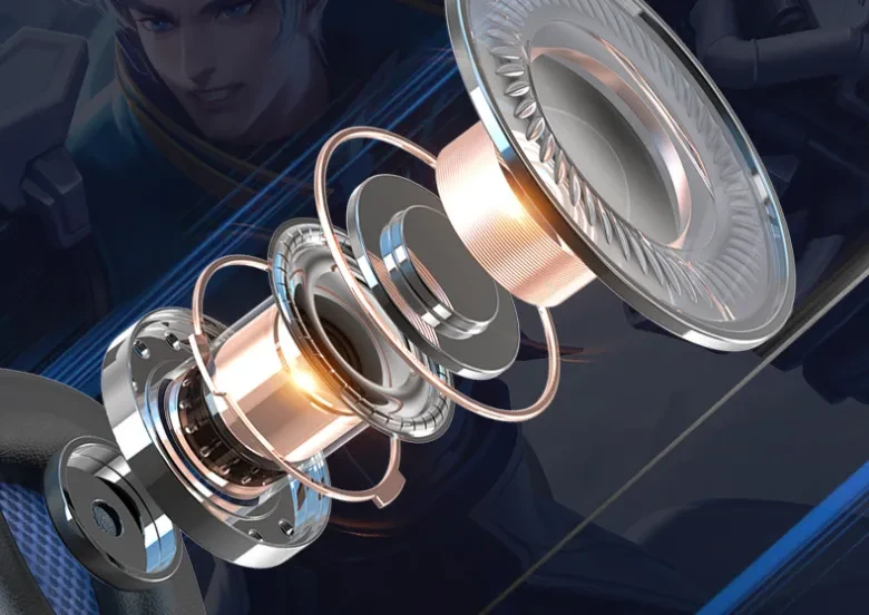 Auriculares con control por cable 7.1 para juegos con emisión de luz