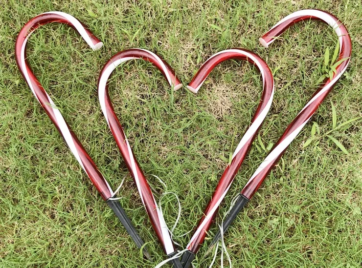 Lámpara solar navideña para exteriores con LED y cable de cobre con enchufe de tierra