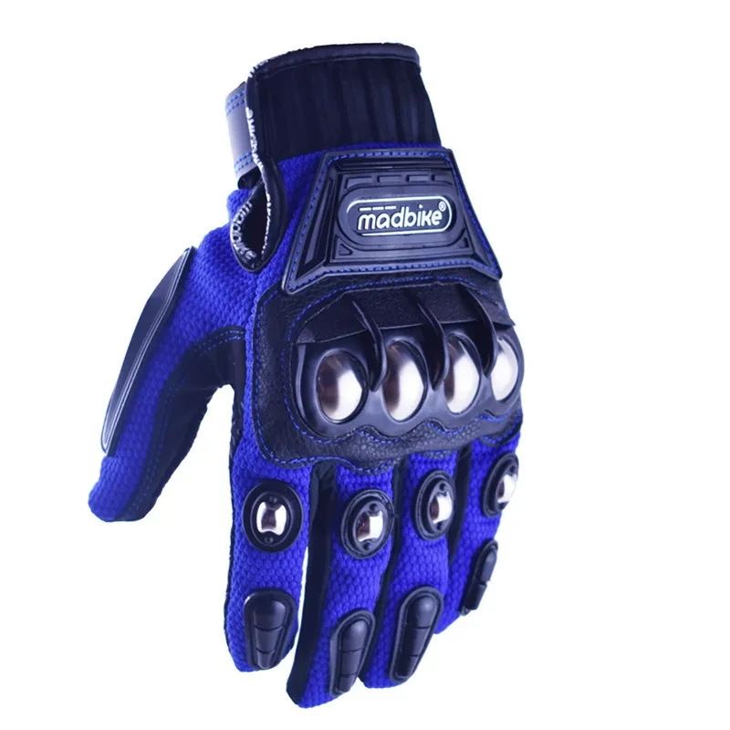 Conjunto de guantes y gafas para moto