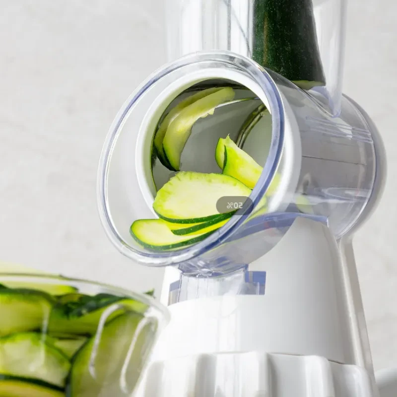 Rallador rebanador de verduras 3 en 1