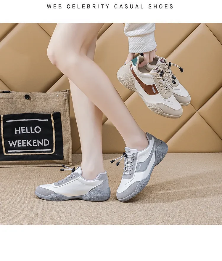 Zapatillas blancas para mujer, transpirables, ligeras, informales, deportivas para correr