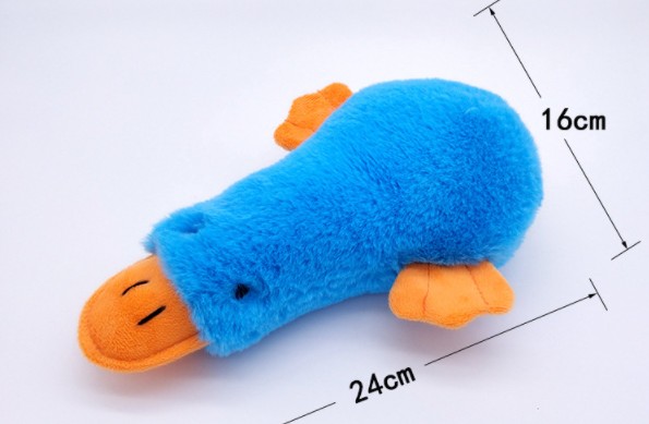 Juguete de peluche con sonido para perro y mascota, pato